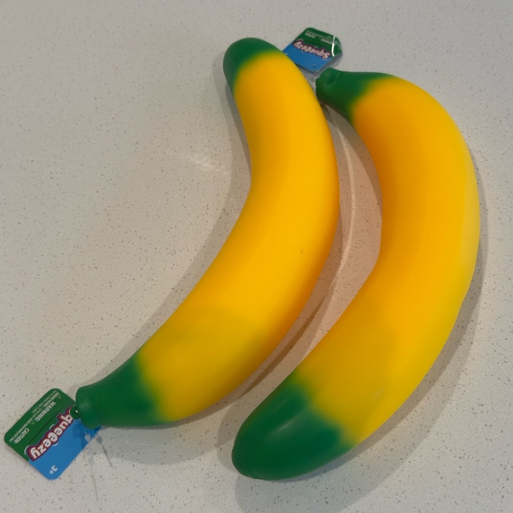 Sunny Days  Squeezy Bananas 🍌🍌 Bundle | Stretchy Squishy Sensory Toys | NWT